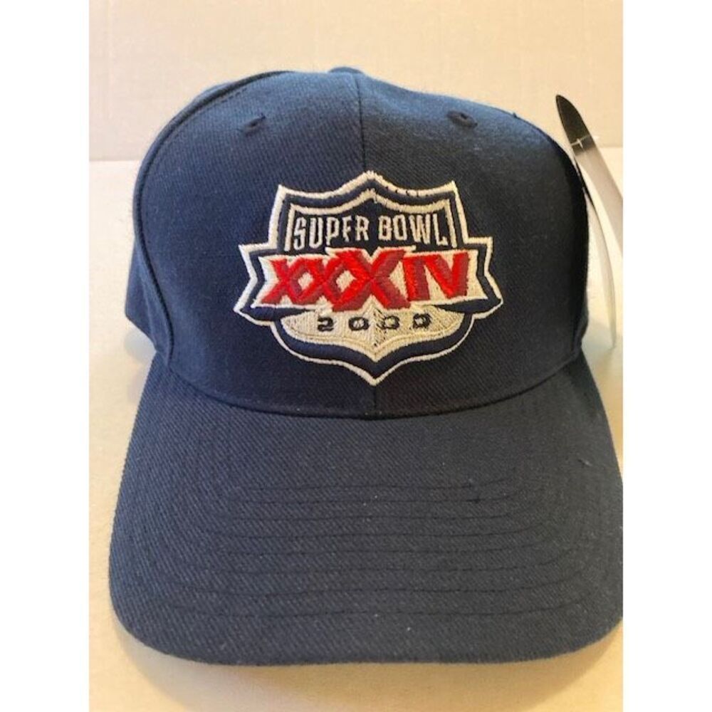 NEW Vintage NIKE Super Bowl 2000 XXXIV Snap Back Hat Cap Adjustable